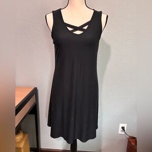 Mudd dress crisscross dress size small